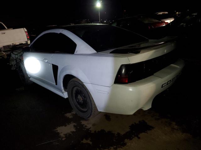 1FAFP404X3F313421 - 2003 FORD MUSTANG WHITE photo 2