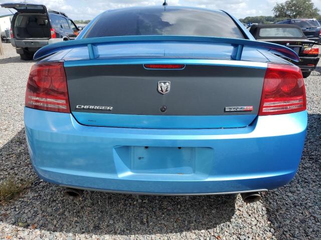 2B3LA73W18H171867 - 2008 DODGE CHARGER SRT-8 BLUE photo 6