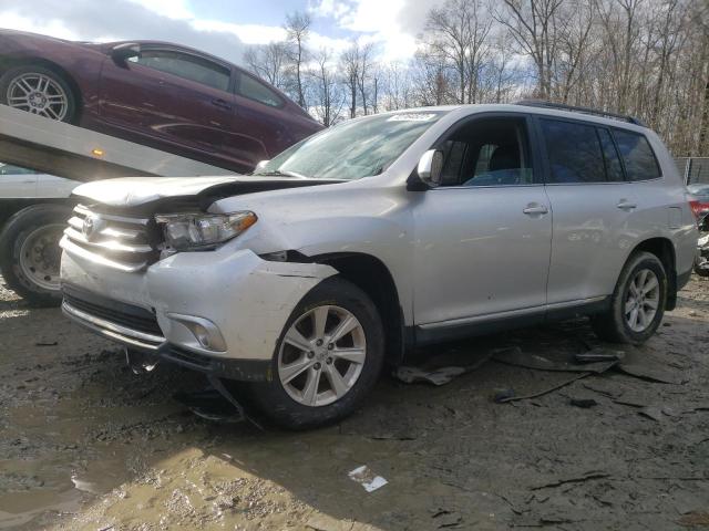 5TDBK3EHXBS092320 - 2011 TOYOTA HIGHLANDER BASE SILVER photo 1