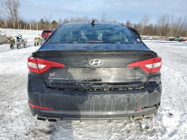 5NPE34ABXFH083663 - 2015 HYUNDAI SONATA SPORT BLACK photo 6