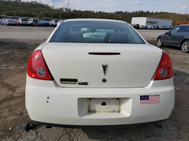 1G2ZF57B584214307 - 2008 PONTIAC G6 VALUE LEADER WHITE photo 6