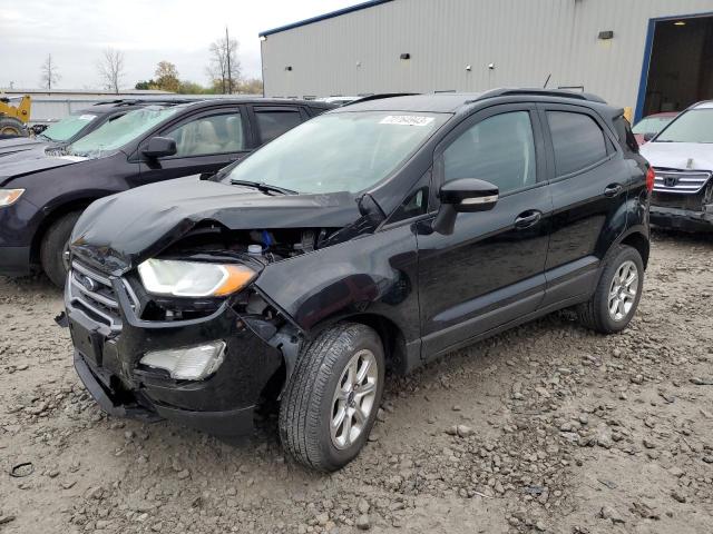 MAJ6P1UL8JC170466 - 2018 FORD ECOSPORT SE BLACK photo 1
