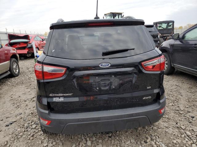 MAJ6P1UL8JC170466 - 2018 FORD ECOSPORT SE BLACK photo 6
