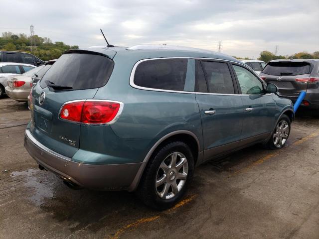 5GAEV23D99J158833 - 2009 BUICK ENCLAVE CXL TURQUOISE photo 3