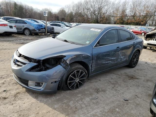 1YVHZ8DH5C5M41597 - 2012 MAZDA 6 I BLUE photo 1