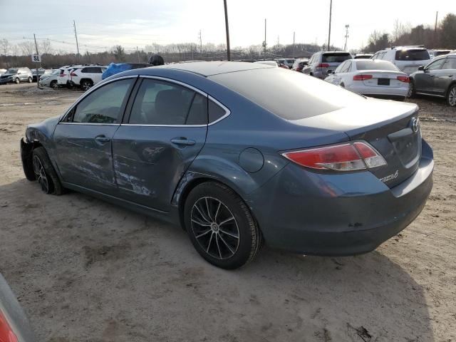 1YVHZ8DH5C5M41597 - 2012 MAZDA 6 I BLUE photo 2