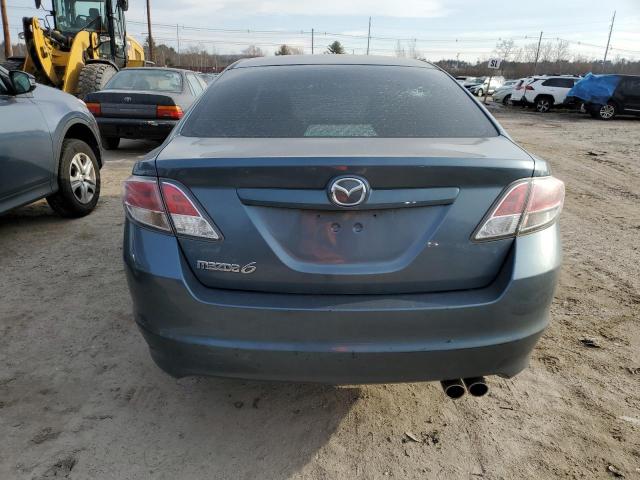 1YVHZ8DH5C5M41597 - 2012 MAZDA 6 I BLUE photo 6