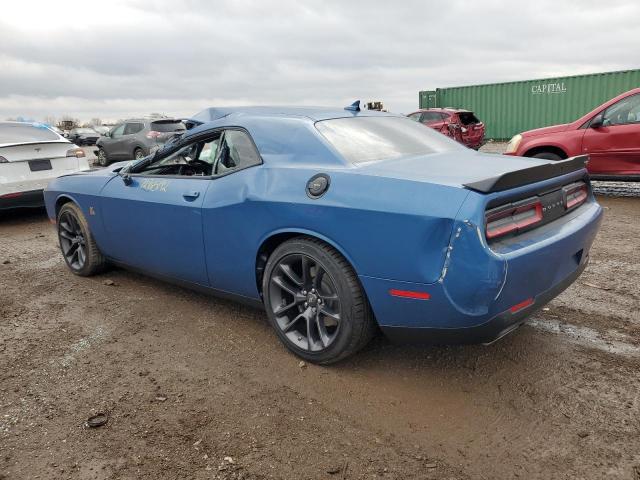 2C3CDZFJ5MH641768 - 2021 DODGE CHALLENGER R/T SCAT PACK BLUE photo 2
