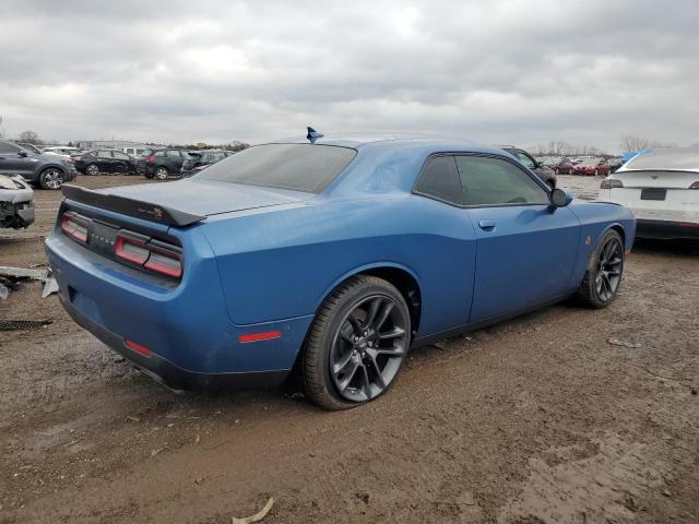 2C3CDZFJ5MH641768 - 2021 DODGE CHALLENGER R/T SCAT PACK BLUE photo 3