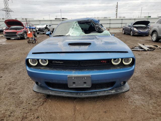 2C3CDZFJ5MH641768 - 2021 DODGE CHALLENGER R/T SCAT PACK BLUE photo 5