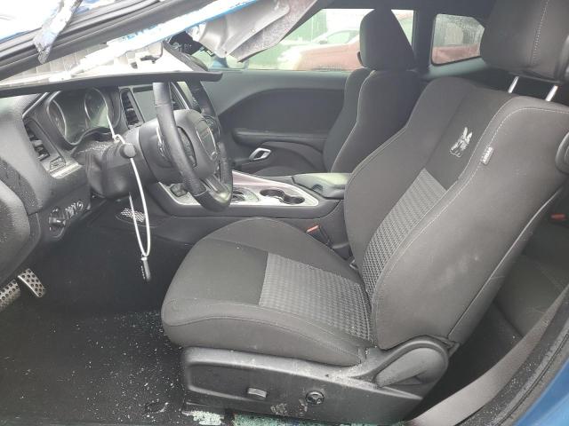 2C3CDZFJ5MH641768 - 2021 DODGE CHALLENGER R/T SCAT PACK BLUE photo 7