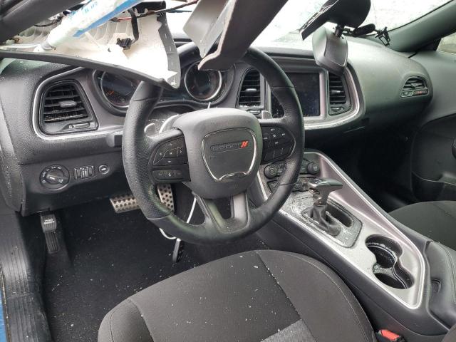 2C3CDZFJ5MH641768 - 2021 DODGE CHALLENGER R/T SCAT PACK BLUE photo 8