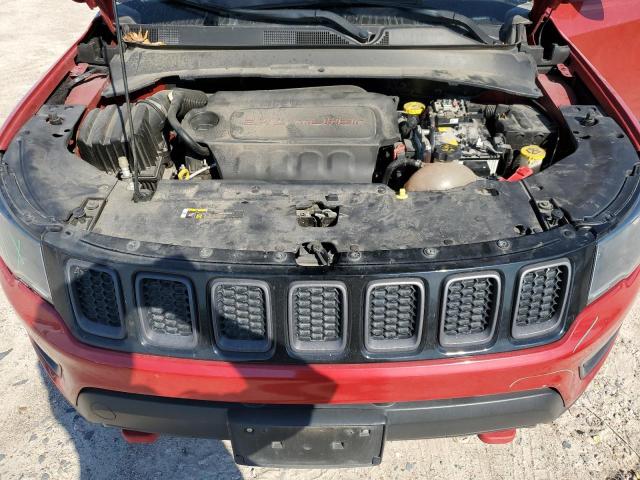 3C4NJDDB6LT208042 - 2020 JEEP COMPASS TRAILHAWK RED photo 12