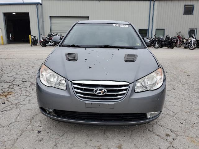 KMHDU4AD9AU168546 - 2010 HYUNDAI ELANTRA BLUE GRAY photo 5