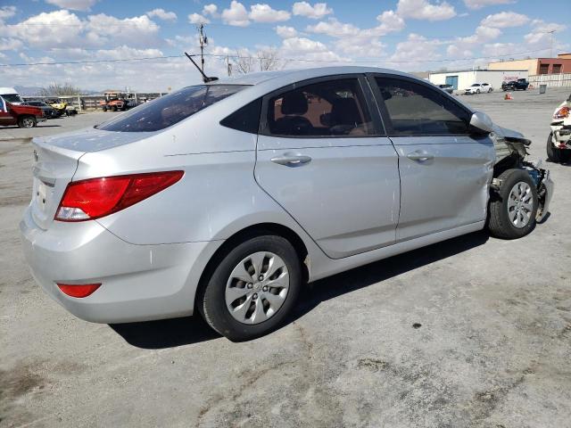 KMHCT4AE5GU119425 - 2016 HYUNDAI ACCENT SE SILVER photo 3