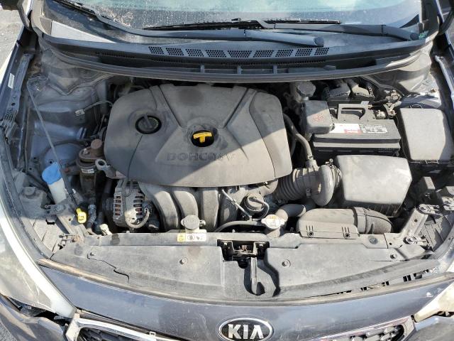 KNAFX4A6XF5332942 - 2015 KIA FORTE LX GRAY photo 11