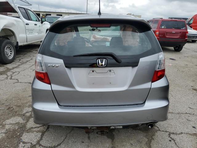 JHMGE8G47AS004929 - 2010 HONDA FIT SPORT SILVER photo 6