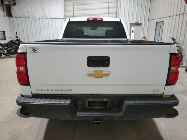 2GCVKNEC7K1222073 - 2019 CHEVROLET SILVERADO K1500 BASE/LS WHITE photo 6