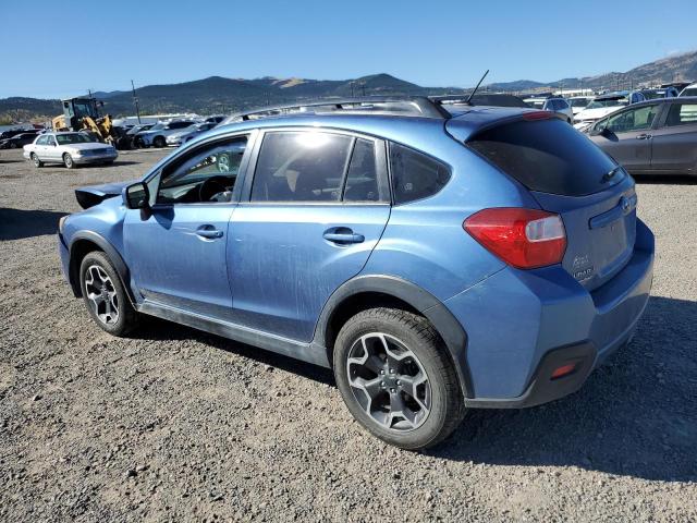 JF2GPAKC8E8213859 - 2014 SUBARU XV CROSSTR 2.0 LIMITED BLUE photo 2