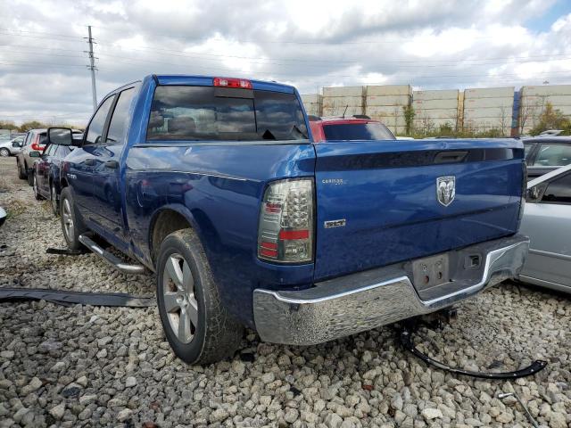 1D3HB18T69S745166 - 2009 DODGE RAM 1500 BLUE photo 2