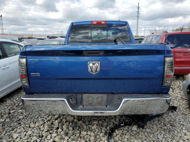 1D3HB18T69S745166 - 2009 DODGE RAM 1500 BLUE photo 6