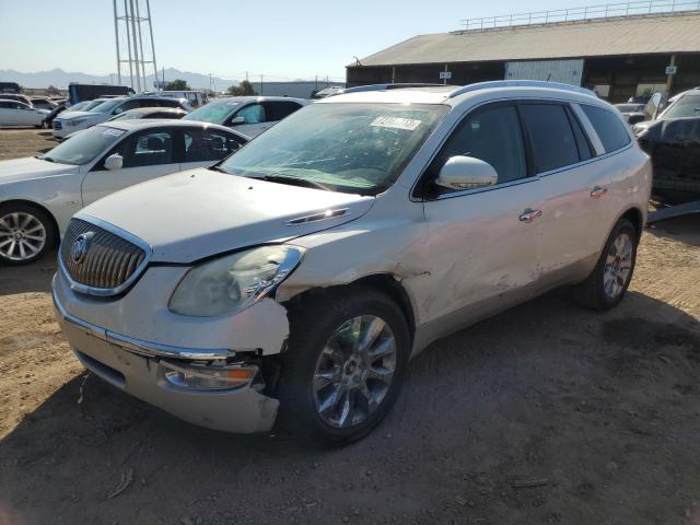 5GAKRCED4BJ358230 - 2011 BUICK ENCLAVE CXL WHITE photo 1