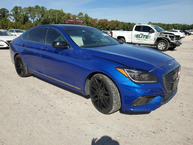 KMTFN4JB8LU337792 - 2020 GENESIS G80 BASE BLUE photo 4