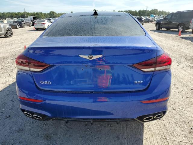 KMTFN4JB8LU337792 - 2020 GENESIS G80 BASE BLUE photo 6