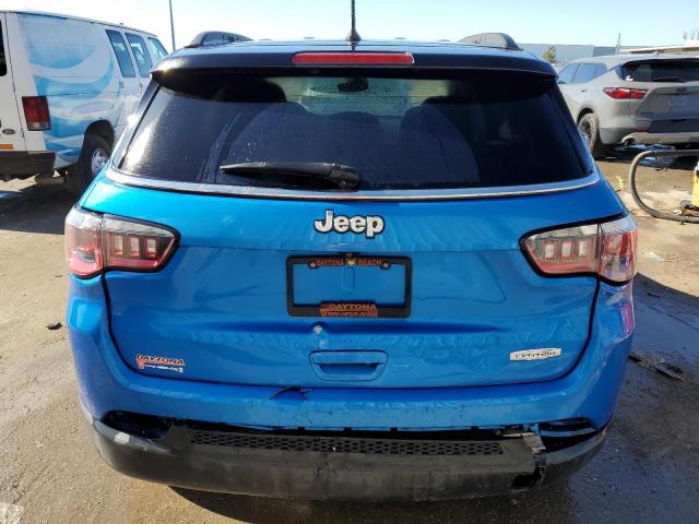 3C4NJCBB0JT502837 - 2018 JEEP COMPASS LATITUDE BLUE photo 6