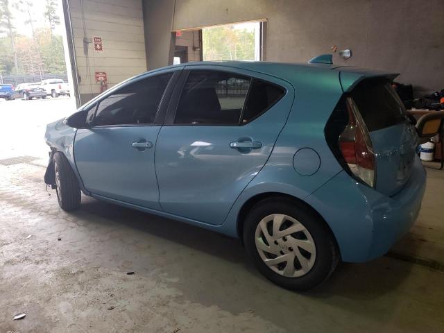 JTDKDTB39F1089043 - 2015 TOYOTA PRIUS C BLUE photo 2