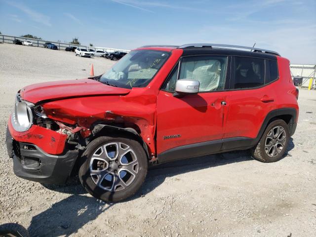 ZACCJBDT9FPB30369 - 2015 JEEP RENEGADE LIMITED RED photo 1