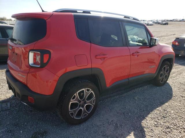 ZACCJBDT9FPB30369 - 2015 JEEP RENEGADE LIMITED RED photo 3