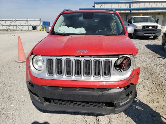 ZACCJBDT9FPB30369 - 2015 JEEP RENEGADE LIMITED RED photo 5