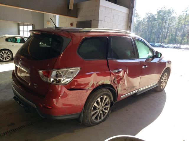 5N1AR2MM5EC675119 - 2014 NISSAN PATHFINDER RED photo 3