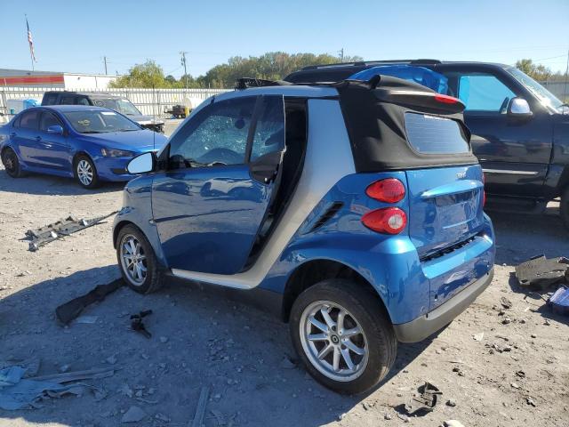 WMEEK31X58K191090 - 2008 SMART FORTWO PASSION BLUE photo 2