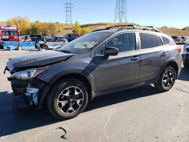 JF2GTAEC2LH254072 - 2020 SUBARU CROSSTREK PREMIUM GRAY photo 1