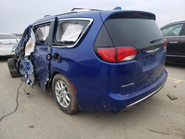 2C4RC1BG0LR287252 - 2020 CHRYSLER PACIFICA TOURING L BLUE photo 2