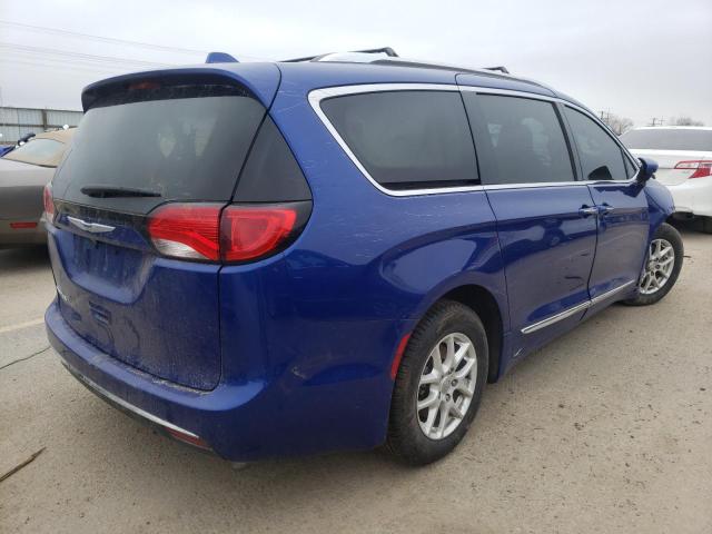 2C4RC1BG0LR287252 - 2020 CHRYSLER PACIFICA TOURING L BLUE photo 3