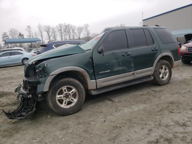 1FMZU73EX2UA84282 - 2002 FORD EXPLORER XLT GREEN photo 1