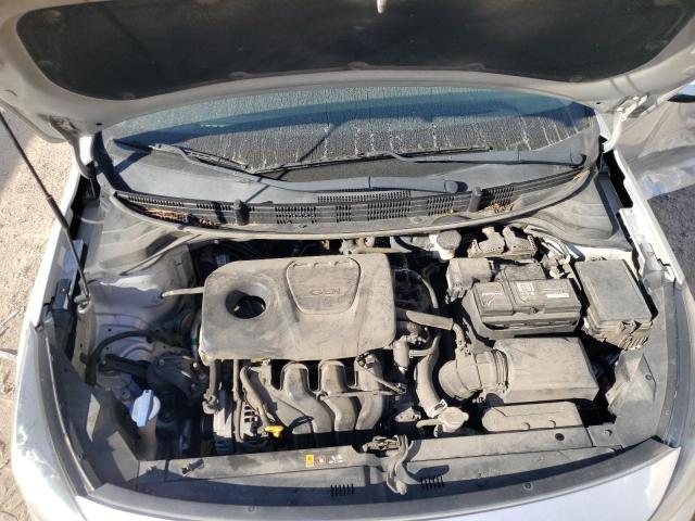 3KPA24AB1KE161537 - 2019 KIA RIO S SILVER photo 11