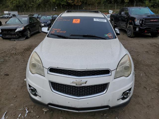 2CNFLFE5XB6282789 - 2011 CHEVROLET EQUINOX LTZ WHITE photo 5