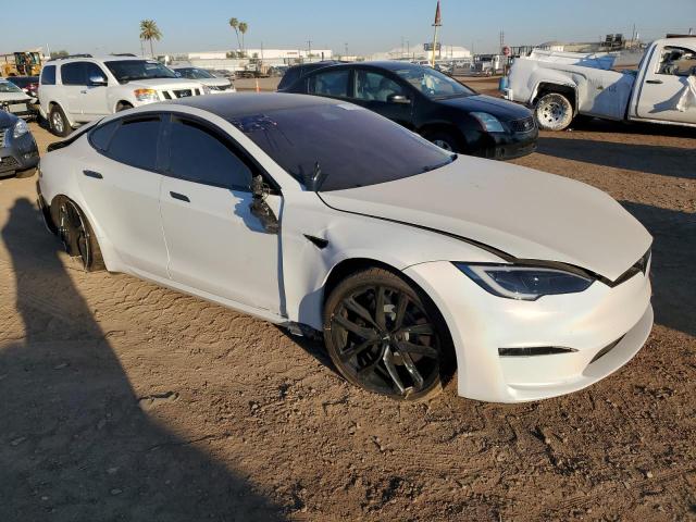 5YJSA1E54PF512212 - 2023 TESLA MODEL S Սպիտակ լուսանկար 4