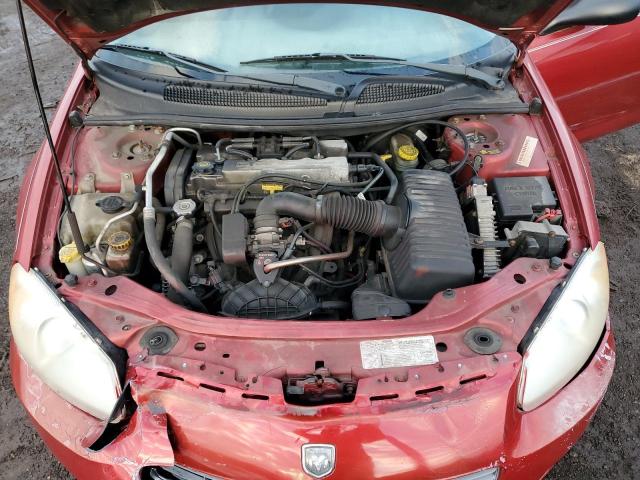 1B3EL46X12N299076 - 2002 DODGE STRATUS SE PLUS RED photo 11