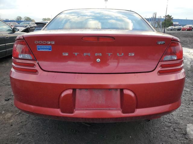 1B3EL46X12N299076 - 2002 DODGE STRATUS SE PLUS RED photo 6