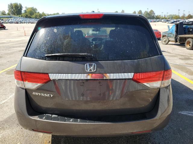 5FNRL5H6XFB056543 - 2015 HONDA ODYSSEY EXL GRAY photo 6