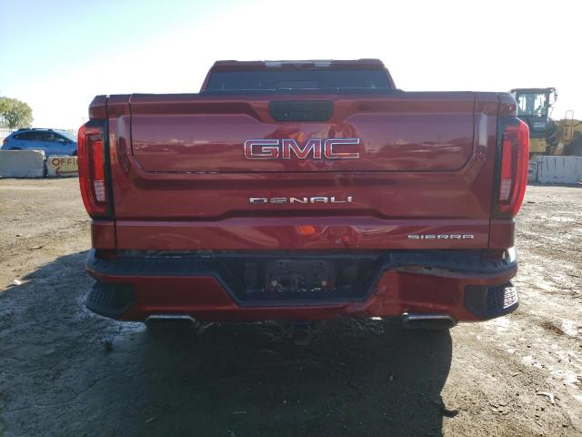 1GTU9FED3LZ324906 - 2020 GMC SIERRA K1500 DENALI RED photo 6