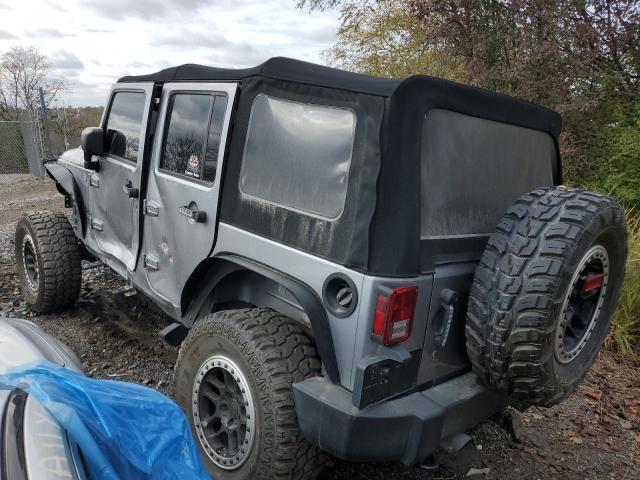 1C4BJWDG4HL719794 - 2017 JEEP WRANGLER U SPORT Srebrny zdjęcie 2