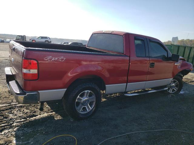 1FTPX14V77NA23021 - 2007 FORD F150 RED photo 3