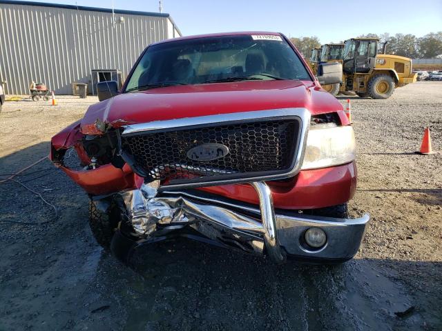 1FTPX14V77NA23021 - 2007 FORD F150 RED photo 5