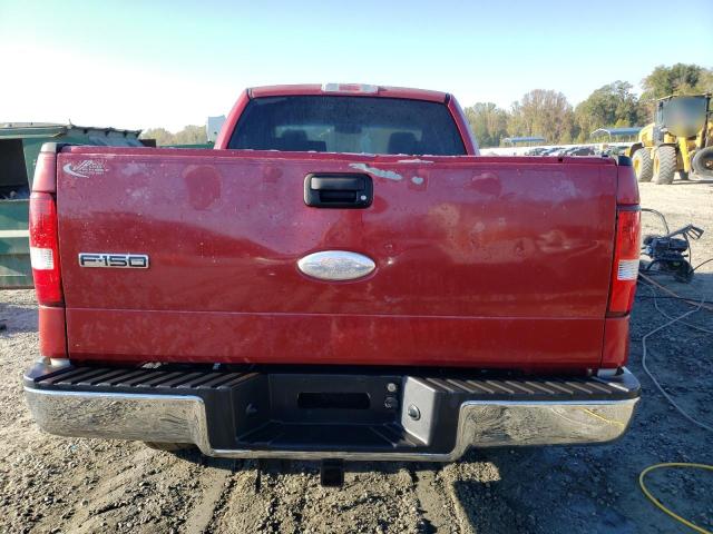 1FTPX14V77NA23021 - 2007 FORD F150 RED photo 6